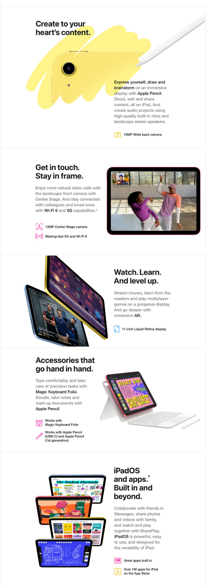 iPad A16 pdp river