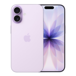 Apple iPhone 17 lavender front-back