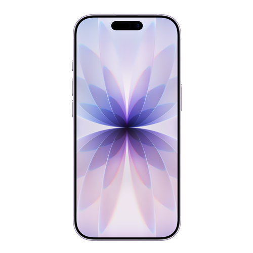 Apple iPhone 17 lavender front