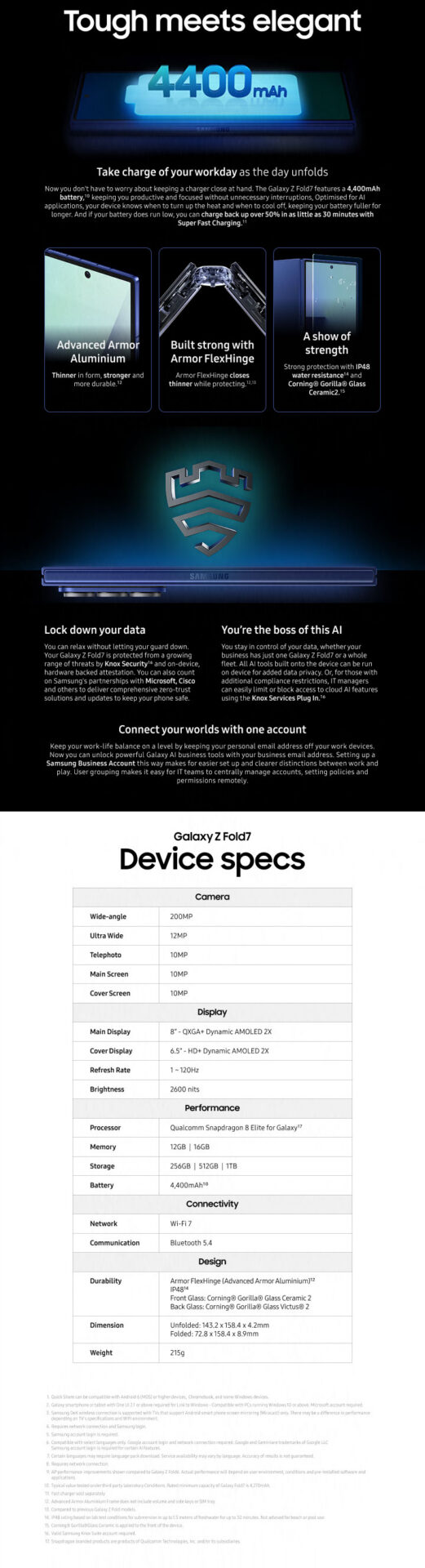 Galaxy Z Fold7 PDP River