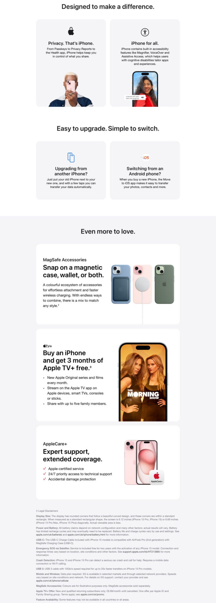 Apple iPhone 15 PDP River