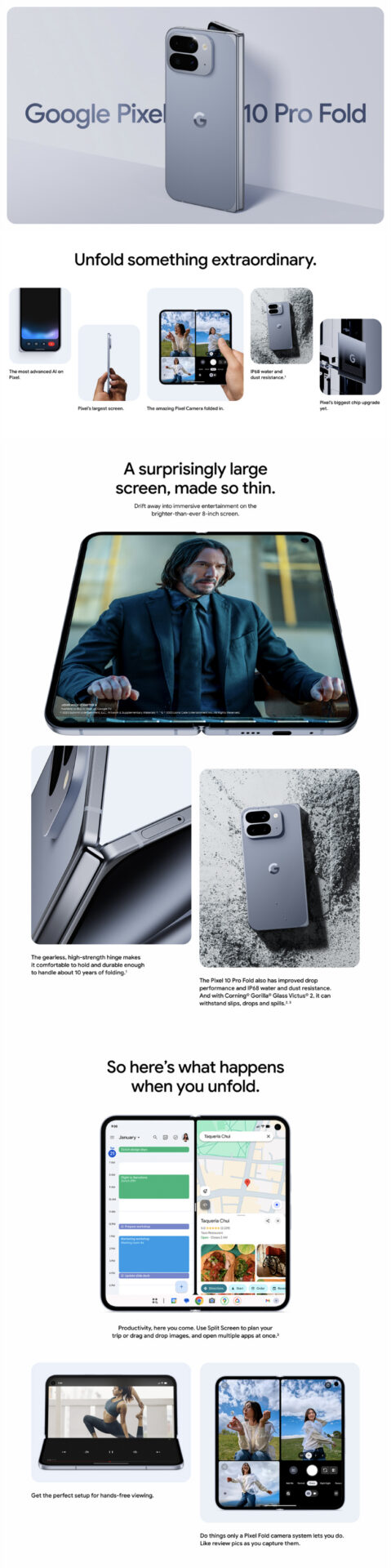 Google Pixel 10 Pro Fold 