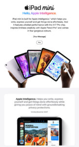 ipad mini a17 pro PDP river