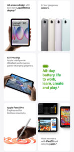 ipad mini a17 pro PDP river